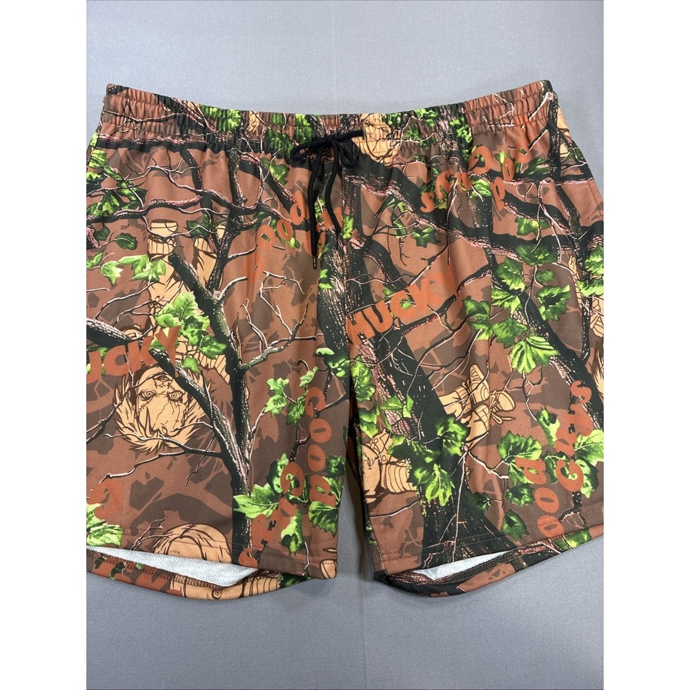 Chucky Good Guys Outdoor Hunting Camo Print Drawstring Shorts Men 2XL